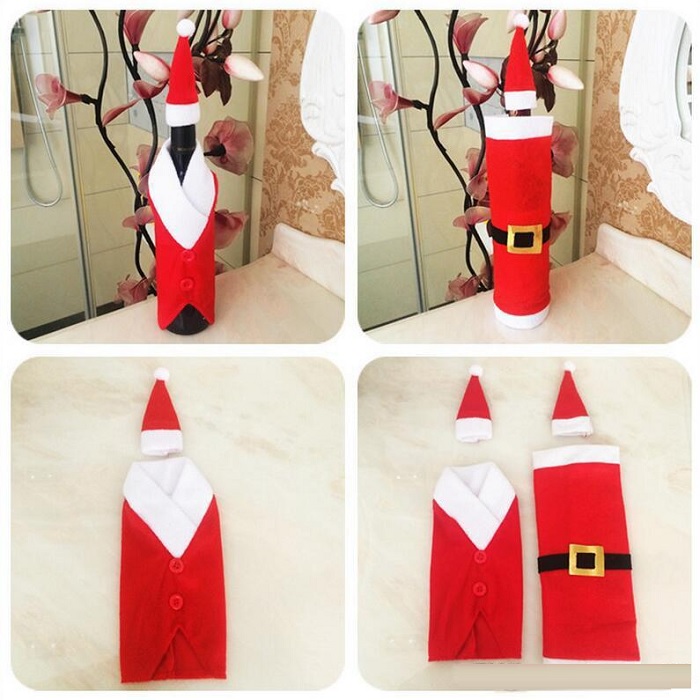 Christmas Bottle Covers
